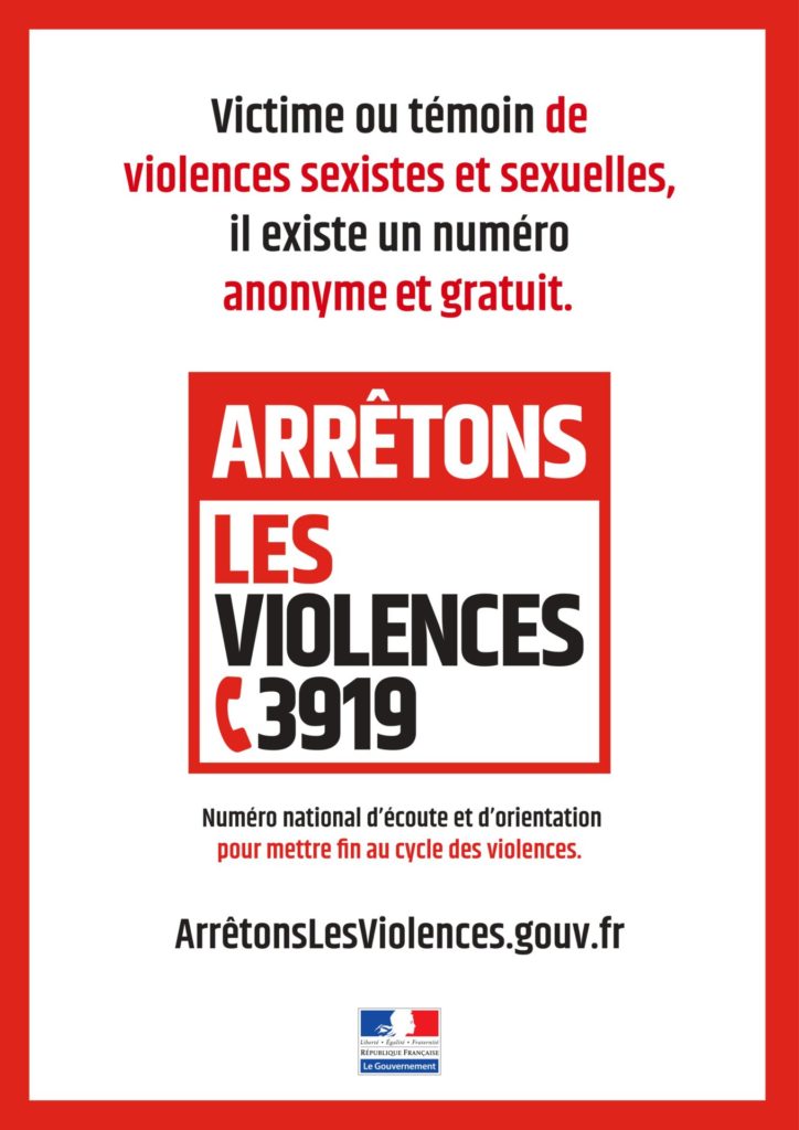 Affiche numéro d’aide 3919
